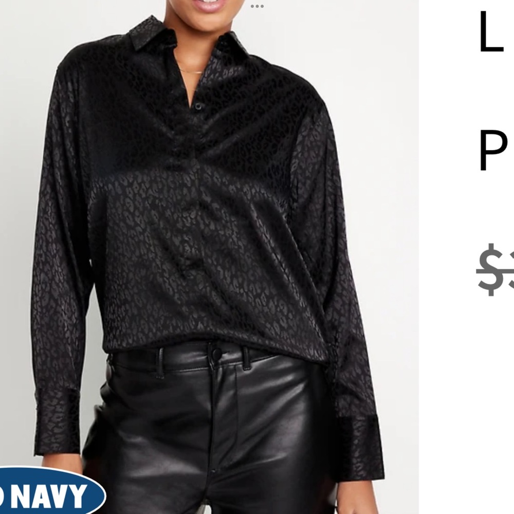 Satin Old Navy top
